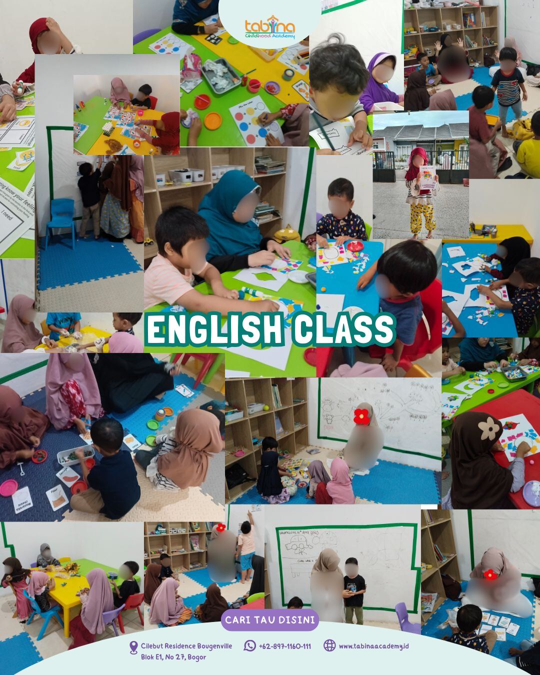 Kegiatan anak English Class