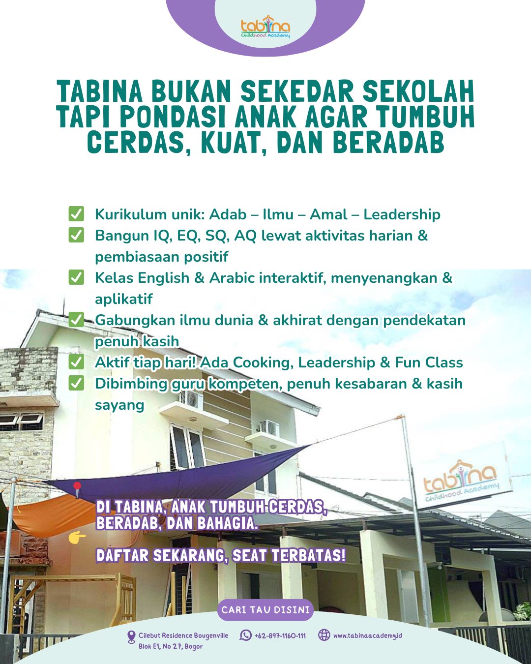 Mengapa Memilih Tabina Academy